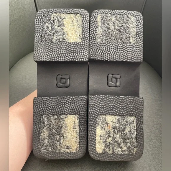 Sinobi Geta Double Leather Sandals Size Sinobi 4 (US 8) - Picture 6 of 9